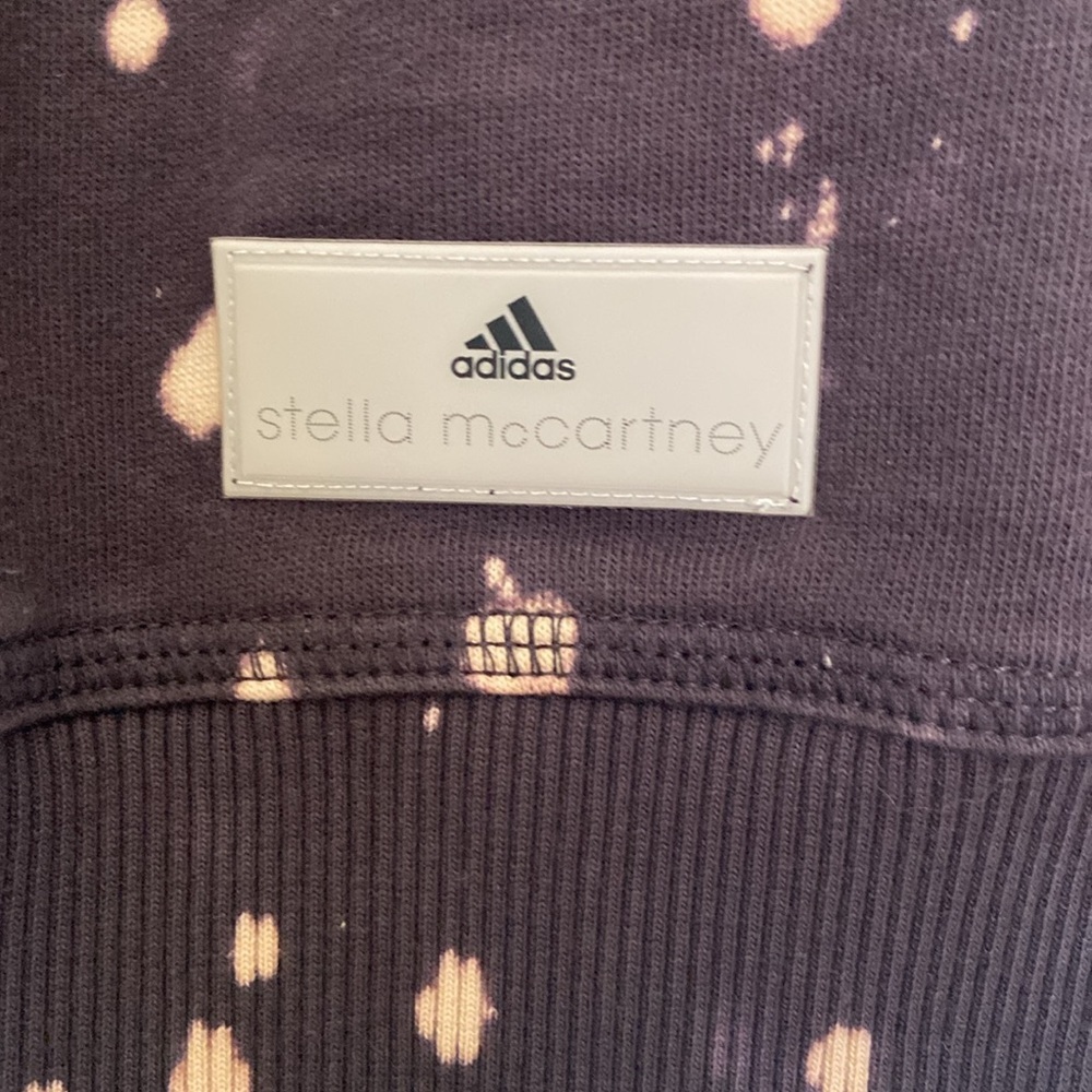RARE Stella McCartney + Adidas distressed purple zip up hoodie - Picture 4 of 16